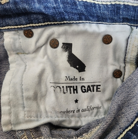 AG Adriano Goldschmied Stilt Roll-Up Cigarette Distressed Jean-Size 25 - Picture 12 of 12